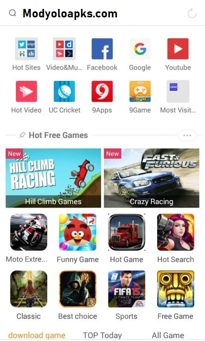 UC Mini Browser Download Apk For Andriod